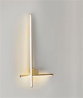 Flos Coordinates W2 LED Wall Light - Champagne