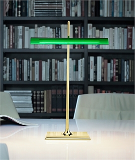 Flos Goldman - A Modern Bankers LED Lamp with High-Quality Craftsmanship and Elegance