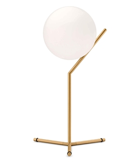 Flos IC T1 High in Brass - Design Classic table Lamp Priced to Clear