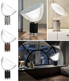 Uber Retro Table and Floor Light - Small Taccia by Flos