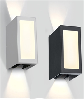 Frame Wall Light in Modern Finish - Adjustable Design and Impressive IP54 Rating