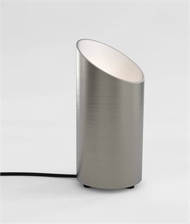 Free Standing Angled Cylinder Floor Uplight