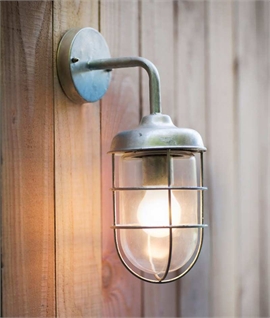 Marine Styled Wall Light IP44 Rated
