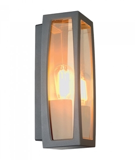 Flush Mounted Exterior Box Light - Two Finishes 