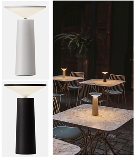 Designer Table Lamps Lighting Styles, Ledlux Smith Led Table Lamp With Usb Port In Black