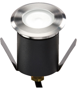 Small Mains LED Ground Light Use inside or out - Neutral White Light