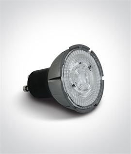 High CRI 7W GU10 Dimmable LED Lamp, 2700K, 36° Beam Angle 