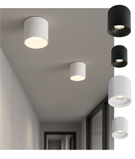 LED Surface Mounted Downlight - High Output In A Reduced Glare Design 