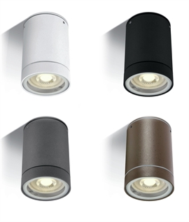 IP54 Surface Mounted Cylinder Downlight for GU10 Bulbs - Max 10w