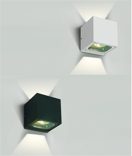 Cube Up and Down LED Wall Light with IP65 Rating