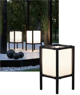 Japanese Shoji Style Freestanding Patio Light