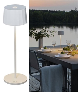 Elegant Slim Portable and Rechargeable Table Lamp - Dimmable
