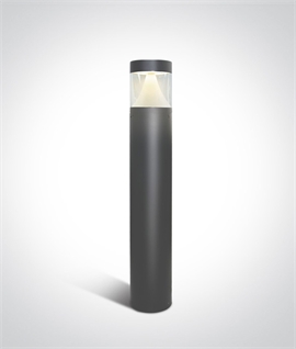 Anthracite 12w 80cm LED Bollard - IP65 for Garden Illumination