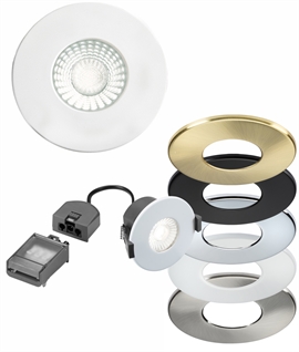 IP65 Fire Rated LED Downlight: Adjustable Wattages & CCTs