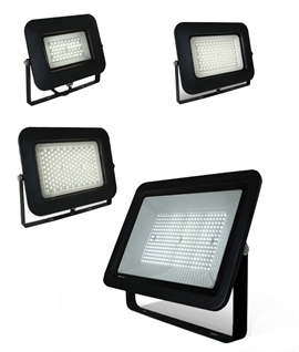 Black LED Flood Light with Adjustable Mounting Bracket