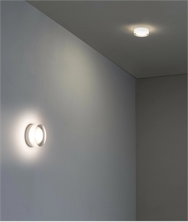 Bathroom Mini Puck Style Downlight - Diffused light and IP44
