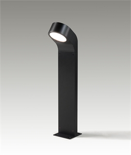 Modern Low Glare Hockey Stick Bollard 