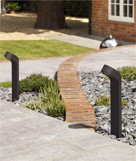 Modern Low Glare Hockey Stick Bollard 