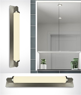 LED Bathroom Wall or Above Mirror Light - IP44 Rated