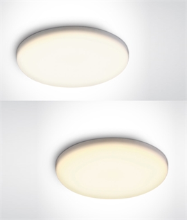 White 15W LED Frameless Ceiling Downlight - IP65 Rated