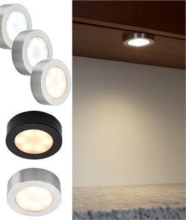 Mains LED Undercabinet Lights - CCT Switchable 3000k, 4000k or 6500k