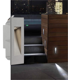 LED Exterior Recessed Wall Light - IP67 Rated