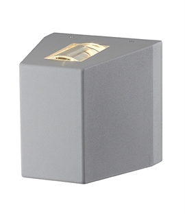 Cylindrical Wall Light with a Fan Effect