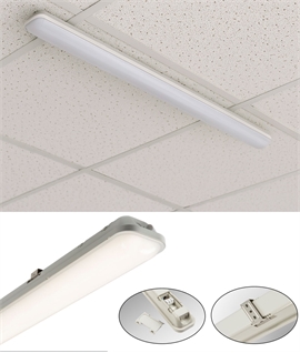 LED Non-Corrosive Ceiling Batten Rated IP65