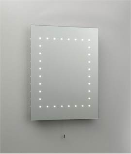 LED Bathroom Mirror 500mm x 390mm