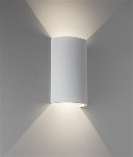 LED Cylinder Plaster Wall Light - Wall Washing