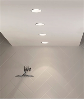 Fire-Rated LED Recessed Downlight - Minimalist Bezel