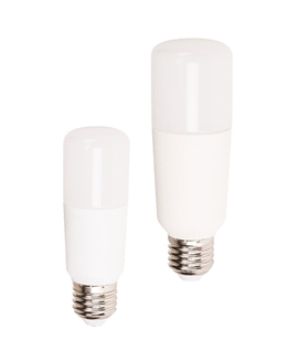 E27 Dimmable Tubular Mains Lamps - Neutral or Warm White White 
