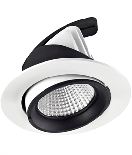 Commercial Pro-HD Recessed Scoop Downlight - Ideal for Spotlighting Products and Displays