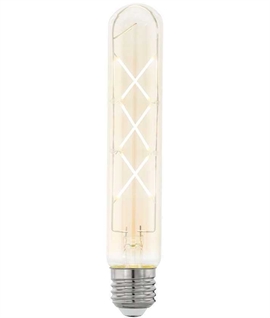 E27 95mm LED Candle Glow Filament Globe Lamp 320 Lumens