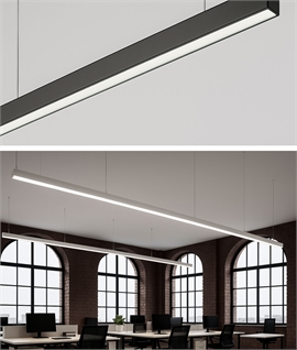 Linkable Linear Lighting – Variable Output, CCT, Downlight, Fixed or Suspended