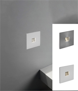 Compact 37mm LED Wall Light – Subtle & Energy-Efficient Low Level Lighting