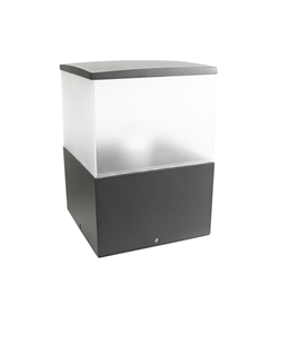 Cubic Outdoor Mini Bollard - For Posts or Ground