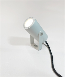 Miniature Compact LED Spotlight - Satin Black or White
