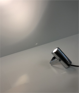 Miniature Compact LED Spotlight - Chrome or Satin Nickel