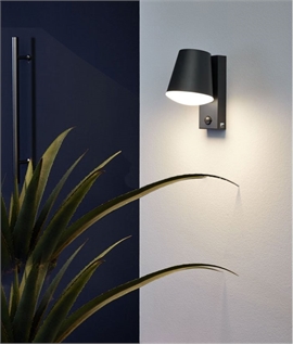 Modern Entrance Wall Light with PIR Movement Sensor