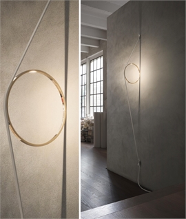 Flos Wirering Wall Light - Modern Design with Customisable Indirect LED Glow