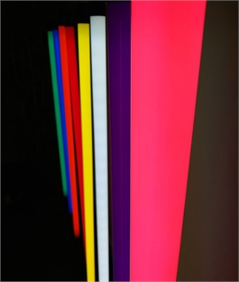 Slim Neon Tube Floor or Wall Lamp in 8 Colours - 137cm Long