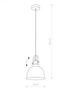 Gold Mirror Glass Pendant Light – Last One Remaining & Priced to Clear