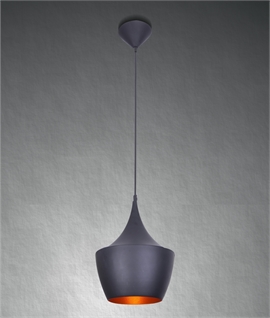 Orient Single Metal Pendant - LED Lamp