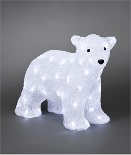  Outdoor LED Baby Polar Bear