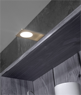 Polished Chrome Over Cabinet Light - IP44 Rated