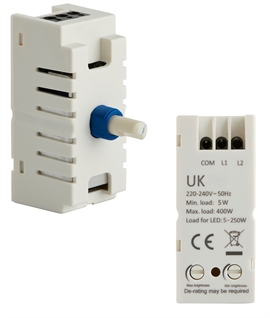 Premium Trailing Edge Dimmer Module - Full Adjustment for MIN and MAX LED Loads