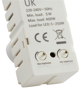 Premium Trailing Edge Dimmer Module - Full Adjustment for MIN and MAX LED Loads