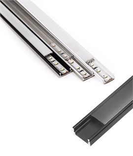 Premium Aluminium LED Tape Profiles - Tailor Your Lighting with Custom Diffusers