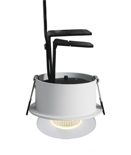 Extractable Adjustable LED Downlight 12w COB for High Walls and Tall Ceilings